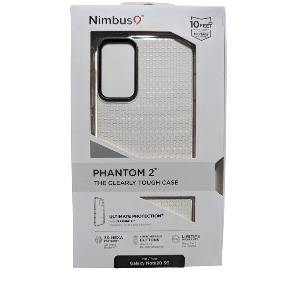 Nimbus9 Phantom 2 Series Case for Samsung Galaxy Note20  Clear W1